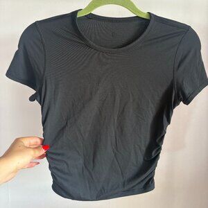 LuluLemon Fitted Black Shirt- 6